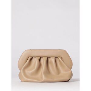 Themoire Women Draped Vegan Leather Bios Clutch Themoire